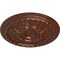 Ekena Millwork Stockport Ceiling Medallion (Fits Canopies up to 6 1/4"), Hand-Painted Copper Penny, 28"OD x 2 3/4"P CM28STCPS - alternate 4